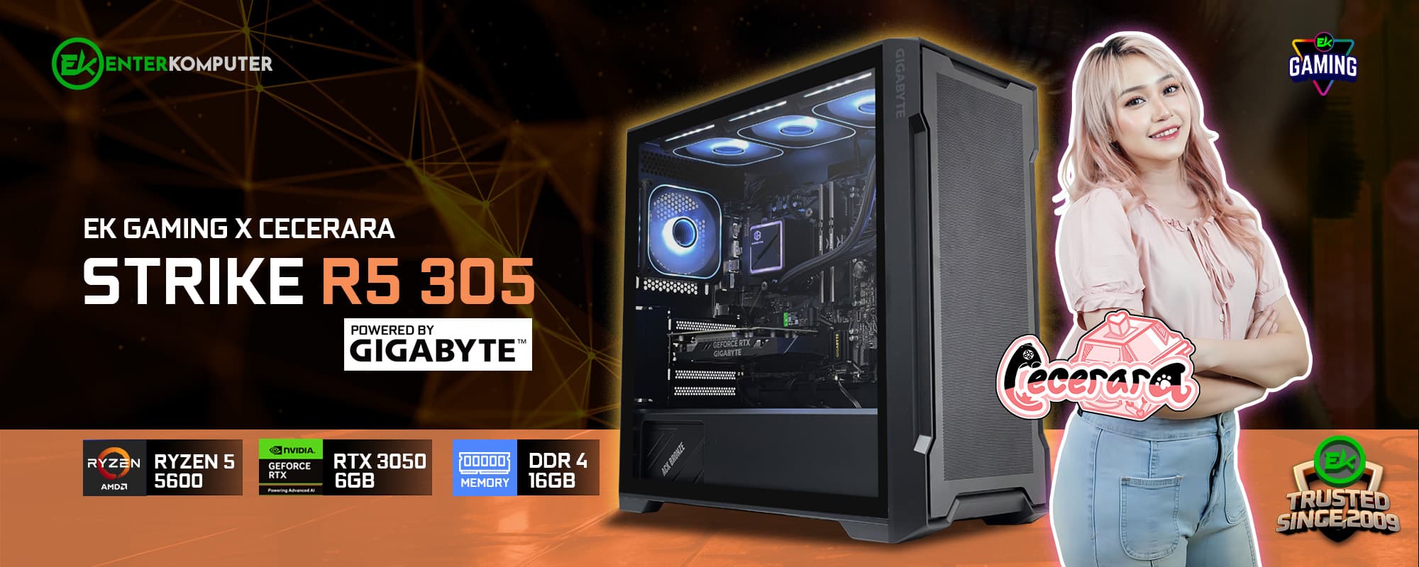 EK Gaming x Cecerara Strike R5 305