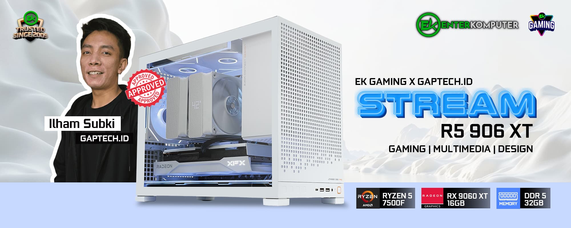 EK Gaming x Gaptech Stream R5 906 XT