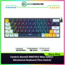 Fantech Atom63 MK874V2 Mizu Edition Mechanical Keyboard - Navy Blue (Taro Switch) - foto 1