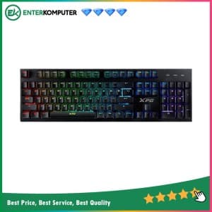ADATA XPG INFAREX K10 - GAMING KEYBOARD - 9 RGB Lighting Modes -  Anti-Ghosting Keys - foto 1