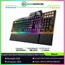 be quiet! Dark Mount Mechanical Keyboard Silent Tactile US ANSI - Striking Lighting - Hot-swappable Numpad and Media Dock - 8 Customizable Display Keys - Quality PBT Double Shot Keycaps - foto 1