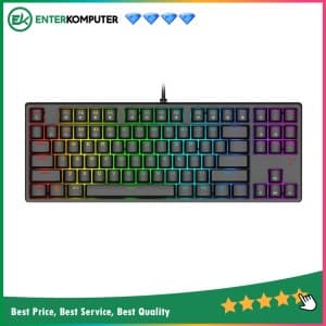 1STPLAYER DK5.0 Lite BLACK - Gaming Mechanical Keyboard 87 Keys (Blue Switch) - RGB Backlit - Dust & Waterproof - foto 1