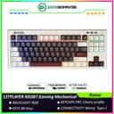 1STPLAYER NEO87 Rome Gaming Mechanical Keyboard 88 Keys Layout - Gasket Structure - RGB Backligting - PBT Keycap - Five-layer Noise Cancellation - Accent Light Strip on The Side of The Keyboard - NEO87-RM-WLD - foto 1