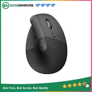 Logitech Lift Vertical Ergonomic Mouse - Graphite - foto 1