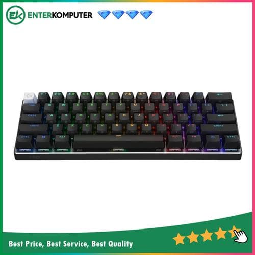 Logitech PRO X 60 Lightspeed Wireless Gaming Keyboard - Black - foto 1