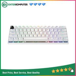 Logitech PRO X 60 Lightspeed Wireless Gaming Keyboard - White - foto 1