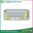 Logitech POP Keys Wireless Mechanical Emoji Keyboard - Daydream - foto 1