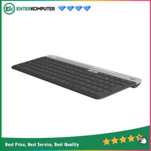 Logitech K580 Slim Multi-Device Wireless Keyboard (Graphite/Off-white) - foto 1