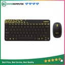 Logitech MK240 Nano Wireless Combo Keyboard and Mouse - Black Chartreuse Yellow - foto 1