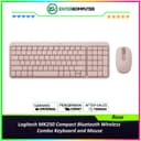 Logitech MK250 Compact Bluetooth Wireless Combo Keyboard and Mouse - Rose - foto 1