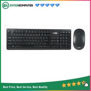 Altec Lansing ALBC-6314 Wireless Combo Keyboard & Mouse - Black - foto 1