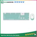 Altec Lansing ALBC-6314 Wireless Combo Keyboard & Mouse - Cyan - foto 1
