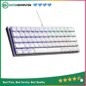 Cooler Master SK620 Silver White (Red Switch) - foto 1