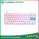 Ducky ONE 2 Mini RGB 60-Key, White Frame, Cherry MX Brown Switch, PBT Double Shot KeyCap - DKON2061ST-BUSPDWWT1 - foto 1
