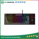 Fantech Atom MK876 V2 Sumi Edition RGB Gaming Mechanical Keyboard TKL - Black (Red Switch) - foto 1