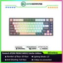 Fantech ATOM PRO63 MK912 Stellar Edition Tri Mode Connection Mechanical Gaming Keyboard - Saturn (Blue Switch) - foto 1