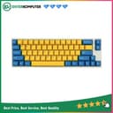 Leopold FC660M PD Yellow Blue (White case) 65% PBT Double-Shot Mechanical Keyboard - Cherry MX Brown - FC660MN/EYBPD(W) - foto 1