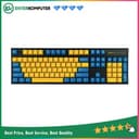 Leopold FC900R PD(OE) Yellow Blue (Black case) PBT Double-Shot Mechanical Keyboard - Cherry MX Silver - FC900RV/EYBPD(OE) - foto 1