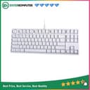 Paradox Ghost 87 V2 White 87% Mechanical Gaming Keyboard (Gateron Brown Switch) - foto 1