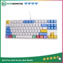 Paradox Ghost 87 V2 White 87% Mechanical Gaming Keyboard (Gateron Red Switch) - foto 1