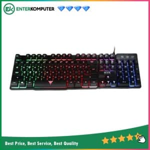NYK Nemesis Sacred K-02 Keyboard Gaming Rainbow Backlight - foto 1