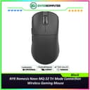 NYK Nemesis Neon MQ-32 Tri Mode Connection Wireless Gaming Mouse - Black - foto 1