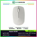Rapoo M100 Silent Multi-mode Wireless Optical Mouse - Light Grey - foto 1