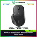 Rapoo MT560 Multi-mode Wireless Ergonomic Optical Mouse - Black - foto 1