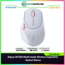 Rapoo MT560 Multi-mode Wireless Ergonomic Optical Mouse - Cerulean - foto 1