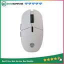 Rexus Shaga RX-130 Tri-Mode Connection Gaming Mouse with Charging Dock - White - foto 1