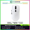 Rexus Arka IV RX-115 Wireless Gaming Mouse - White - foto 1