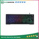 Rexus Battlefire K65M Gaming Keyboard 60% with LED Rainbow Color Backlit - Black - foto 1