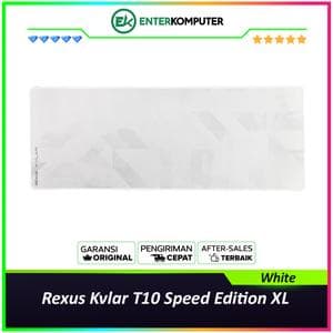 Rexus Kvlar T10 White Speed Edition XL Gaming MousePad - foto 1