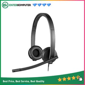 Logitech H570e Essential Wired Headset with Noise-canceling Mic - foto 1