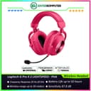 Logitech G Pro X 2 LIGHTSPEED Wireless Gaming Headset - Pink - foto 1