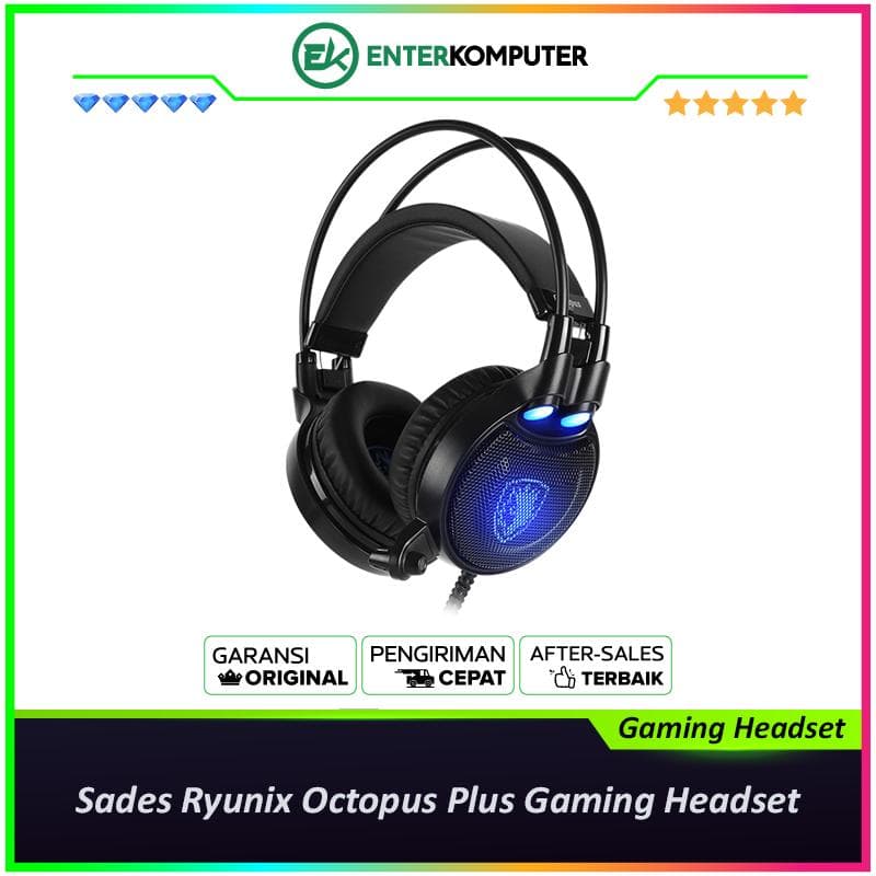 Sades Ryunix Octopus Plus Gaming Headset - foto 1