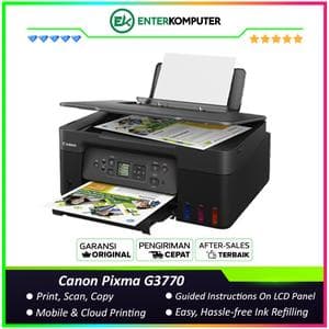 Canon Pixma G3770 (Tabung Infus Model) (Print , Scan, Copy, Wifi) - foto 1