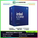Intel Core Ultra 5 225F 3.3GHz Up To 4.9GHz - Cache 20MB [Box] Socket LGA 1851 - Arrow Lake Series - foto 1