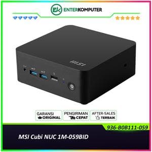 MSI Cubi NUC 1M-059BID Barebone - 936-B0B111-059 - foto 1