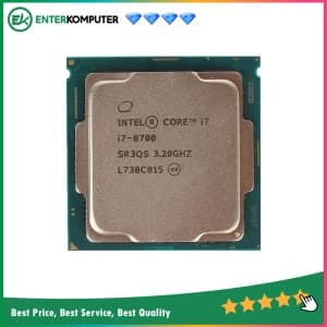 Intel Core i7-8700 3.2Ghz Up To 4.6Ghz - Cache 12MB [Tray] Socket LGA 1151V2 - Coffeelake Series - foto 1