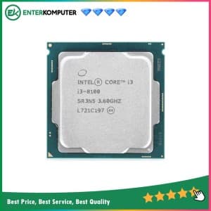 Intel Core i3-8100 3.6Ghz - Cache 6MB [Tray] Socket LGA 1151V2 - Coffeelake Series - foto 1