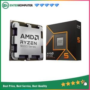 AMD Ryzen 5 9600X 3.9Ghz Up To 5.4Ghz Cache 32MB 65W AM5 [Box] - 6 Core - 100-100001405WOF - foto 1