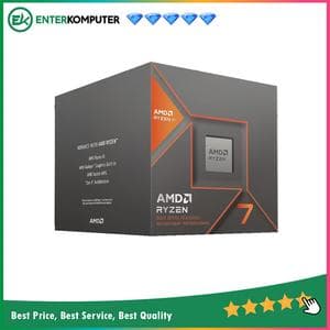 AMD Ryzen 7 8700G 4.2Ghz Up To 5.1Ghz Cache 16MB 65W AM5 [Box] - 8 Core - 100-100001236BOX - foto 1