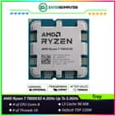 AMD Ryzen 7 7800X3D 4.2GHz Up To 5.0GHz Cache 96MB 120W AM5 [Tray] - 8 Core - NEW UNIT - 1 Years Warranty Replacement - foto 1