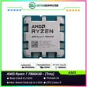 AMD Ryzen 7 7800X3D 4.2GHz Up To 5.0GHz Cache 96MB 120W AM5 [Tray] - 8 Core - 100-000000910 (Garansi Lokal/AMD Indonesia) - foto 1