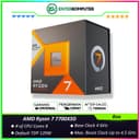 AMD Ryzen 7 7700X3D 4GHz Up To 4.5 GHz Cache 96MB 120W AM5 [Box] - 8 Core - 100-100002235WOF - foto 1