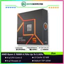 AMD Ryzen 5 7600X 4.7Ghz Up To 5.3Ghz Cache 32MB 105W AM5 [Box] - 6 Core - 100-100000593WOF - foto 1