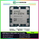 AMD Ryzen 5 7600 3.8Ghz Up To 5.1Ghz Cache 32MB 65W AM5 [Tray] - 6 Core - NEW UNIT - 1 Years Warranty Replacement - foto 1