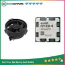 AMD Ryzen 5 7500F 3.7Ghz Up To 5.0Ghz Cache 32MB 65W AM5 [Tray] - 6 Core - 100-100000597MPK - with AMD Wraith Stealth Cooler - foto 1