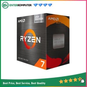 AMD Ryzen 7 5700X 3.4Ghz Up To 4.6Ghz Cache 32MB 65W AM4 [Box] - 8 Core - 100-100000926WOF (Garansi Lokal/AMD Indonesia) - foto 1